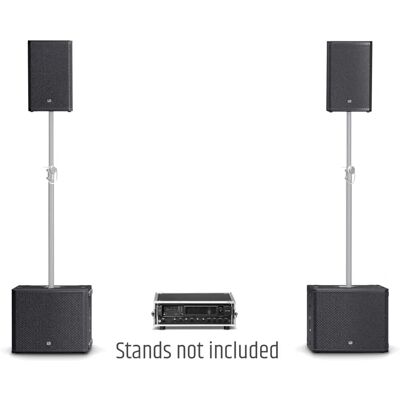 LD Systems G3 Evenement Systeem - 2x10" Passieve Luidsprekers + 2x15" Subwoofers LD Systems G3 Evenement Systeem - 2x10" Passieve Luidsprekers + 2x15" Subwoofers