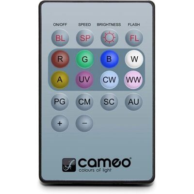 Cameo V2 Fjernkontroll for Q-Spot LED Pinspots Cameo V2 Fjernkontroll for Q-Spot LED Pinspots
