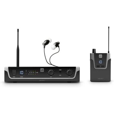 LD Systems U306 IEM HP - In-Ear Monitoring System - Profesionální bezdrátové sluchátka LD Systems U306 IEM HP - In-Ear Monitoring System - Profesionální bezdrátové sluchátka