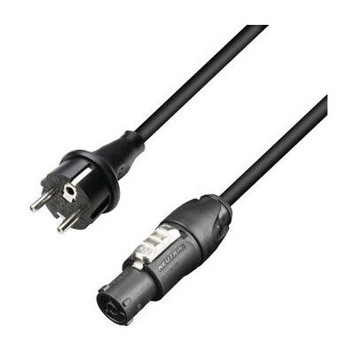 Adam Hall 8101 Voedingskabel - Powercon True1 10m - Zwart Adam Hall 8101 Voedingskabel - Powercon True1 10m - Zwart