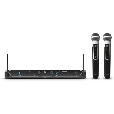 LD Systems U308 HHD 2 Wireless System - Dual Microphone Set LD Systems U308 HHD 2 Wireless System - Dual Microphone Set