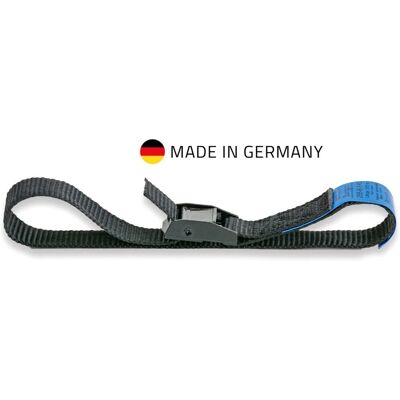Adam Hall Accessories SZK 251 - 25mm Schwarzer Zurrgurt - Zurrgurt mit Klemmverschluss Adam Hall Accessories SZK 251 - 25mm Schwarzer Zurrgurt - Zurrgurt mit Klemmverschluss