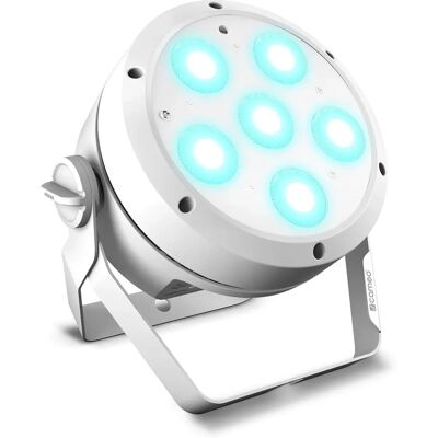 Cameo ROOT PAR 6 WH - LED PAR-lys med 6 x 12 W RGBWAUV, 1800 lm Cameo ROOT PAR 6 WH - LED PAR-lys med 6 x 12 W RGBWAUV, 1800 lm