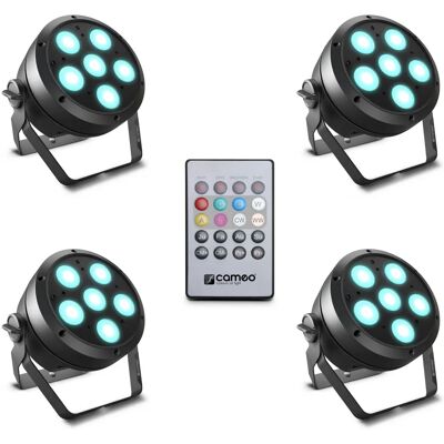 Cameo Root Par 6 LED Spot - Svart - LED PAR spotlight Cameo Root Par 6 LED Spot - Svart - LED PAR spotlight