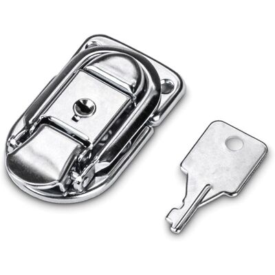 Adam Hall Hardware 1907 M10 AH - Kleine, abschließbare, vernickelte Schlosseinheit - Befestigungsmaterial Adam Hall Hardware 1907 M10 AH - Kleine, abschließbare, vernickelte Schlosseinheit - Befestigungsmaterial