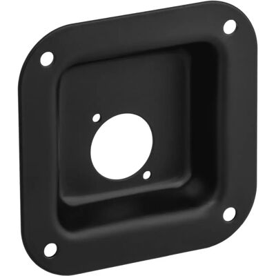 Adam Hall Hardware 87081 - Stahl Einbauplatte für D-Typ Buchse Adam Hall Hardware 87081 - Stahl Einbauplatte für D-Typ Buchse