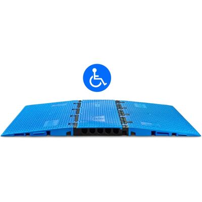 Sistema di Rampe per Sedia a Rotelle Defender Midi 5 2D - Blu Sistema di Rampe per Sedia a Rotelle Defender Midi 5 2D - Blu