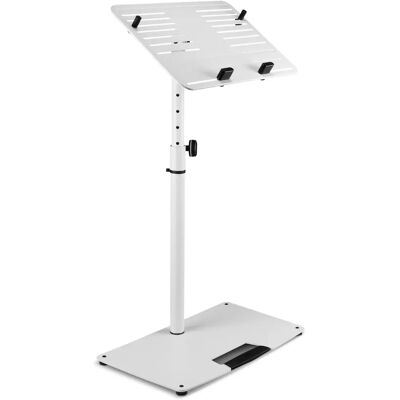 Gravity LTS T 02 W - Universeller Laptop-Ständer mit verstellbaren Haltepins - Weiß Gravity LTS T 02 W - Universeller Laptop-Ständer mit verstellbaren Haltepins - Weiß