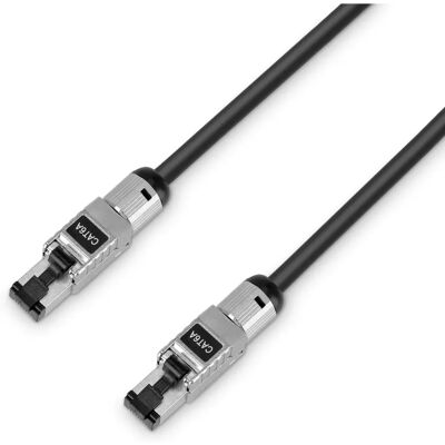 Adam Hall K4CAT6 - Câble réseau - Noir - 1m - Publicité Adam Hall K4CAT6 - Câble réseau - Noir - 1m - Publicité