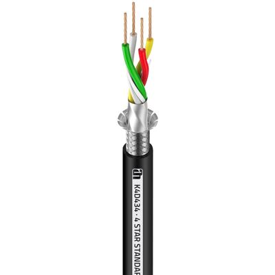 Adam Hall Cables 434 - DMX, AES/EBU 4 x 0,34 mm² - Kabel Adam Hall Cables 434 - DMX, AES/EBU 4 x 0,34 mm² - Kabel