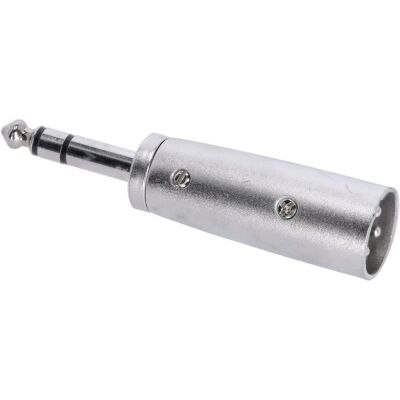 Adam Hall Kontakter JM3 XM3 - 6,3 mm stereo jack till XLR-hane Adam Hall Kontakter JM3 XM3 - 6,3 mm stereo jack till XLR-hane