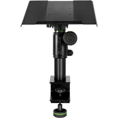 Gravity Studio Monitor Stand - Adjustable, Clamp, Black Gravity Studio Monitor Stand - Adjustable, Clamp, Black