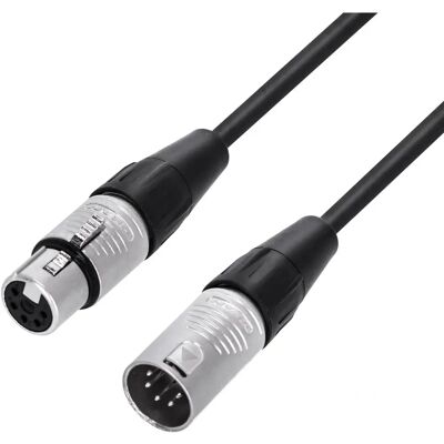 Adam Hall Cables 4 Star DGH 2000 - Câble DMX XLR 5 pôles, 20m - Publicité Adam Hall Cables 4 Star DGH 2000 - Câble DMX XLR 5 pôles, 20m - Publicité