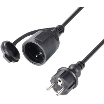 Adam Hall Cables 4 Star PND 0500 - Verlengkabel - Kabels Schuko Adam Hall Cables 4 Star PND 0500 - Verlengkabel - Kabels Schuko