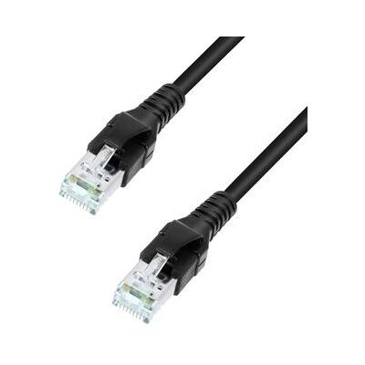 Adam Hall 5m Cat6a Network Cable Black S/FTP - Networking Equipment Adam Hall 5m Cat6a Network Cable Black S/FTP - Networking Equipment