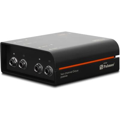 Palmer Palmer RIVER elde Passive DI-Box - Passive, 2-Channel, Guitar, Bass, Keyboard Palmer Palmer RIVER elde Passive DI-Box - Passive, 2-Channel, Guitar, Bass, Keyboard
