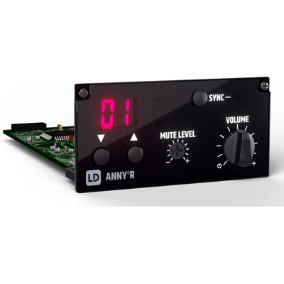 LD Systems LDANNYRB5 Récepteur micro sans fil - 584-608MHz - Publicité LD Systems LDANNYRB5 Récepteur micro sans fil - 584-608MHz - Publicité