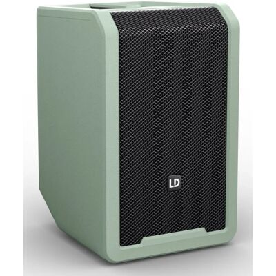 LD Systems ANNY 8 GN Bærbar batteridrevet PA-høyttaler med mixer - Grønn LD Systems ANNY 8 GN Bærbar batteridrevet PA-høyttaler med mixer - Grønn