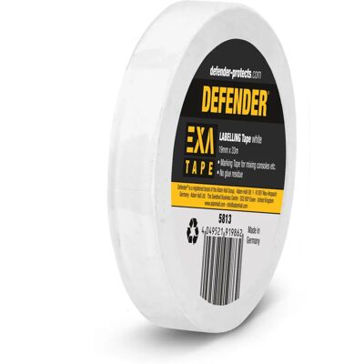 Advance Tapes 5813 - Beschriftungsband Selbstklebend Weiß 19mm x 30m - Etikettenband Advance Tapes 5813 - Beschriftungsband Selbstklebend Weiß 19mm x 30m - Etikettenband