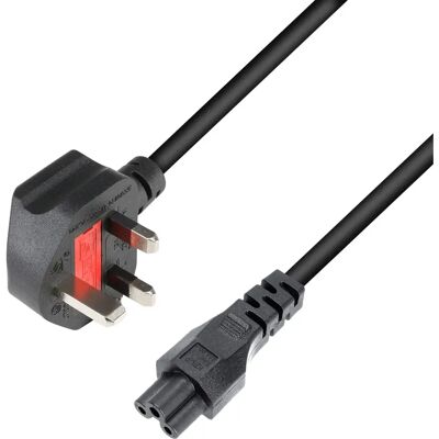 Adam Hall Cables PTD 0150 UK - Série 3 STAR Câble secteur UK IEC C5 x BS1363/A - 1,5 m - Publicité Adam Hall Cables PTD 0150 UK - Série 3 STAR Câble secteur UK IEC C5 x BS1363/A - 1,5 m - Publicité