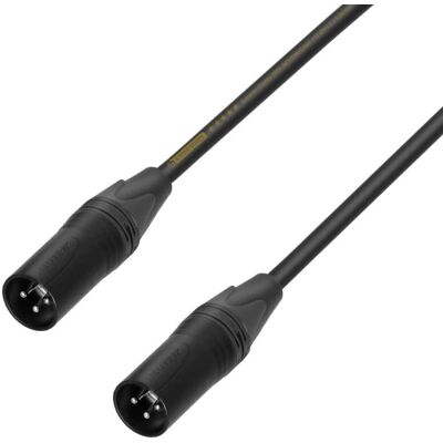 Adam Hall Cables 5 STAR DMM 0020 - XLR Stecker auf Stecker Adapterkabel - 0,2 m Adam Hall Cables 5 STAR DMM 0020 - XLR Stecker auf Stecker Adapterkabel - 0,2 m