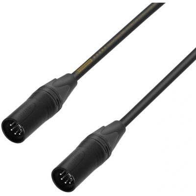 Adam Hall Cables 5 STAR DGG 0020 - Câble adaptateur XLR mâle à mâle - 0,2m Adam Hall Cables 5 STAR DGG 0020 - Câble adaptateur XLR mâle à mâle - 0,2m