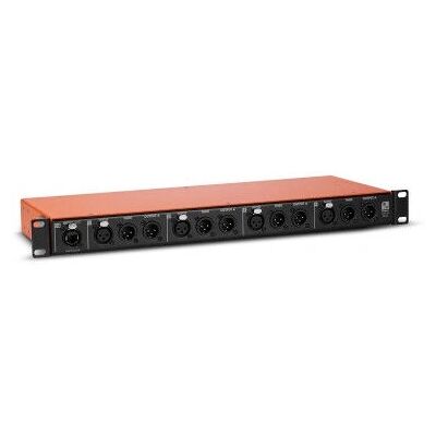 Palmer Audio PDELTA4PL Orange 4-Kanal-Passiv-Linienverteiler - Audiosplitter Palmer Audio PDELTA4PL Orange 4-Kanal-Passiv-Linienverteiler - Audiosplitter