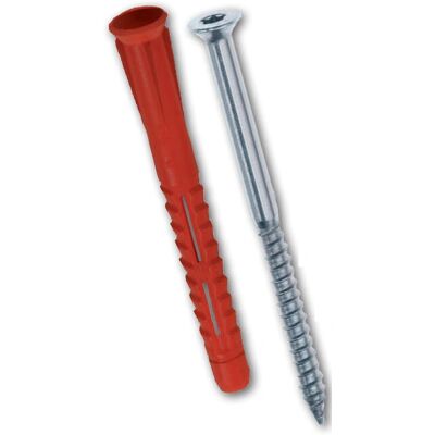 Sada hmoždinek a šroubů TOX - 80mm - 6 ks Sada hmoždinek a šroubů TOX - 80mm - 6 ks