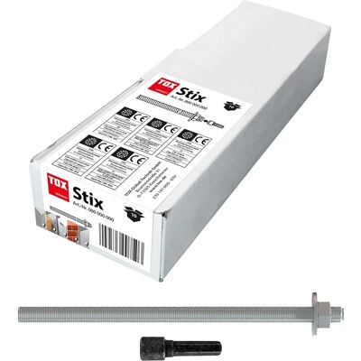 TOX 70101221 Ancoraggio in acciaio zincato - M12x250mm - 10 pz TOX 70101221 Ancoraggio in acciaio zincato - M12x250mm - 10 pz