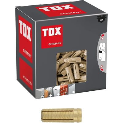 TOX M10x32mm Tassello - Ottone, Resistente alla corrosione, Riutilizzabile TOX M10x32mm Tassello - Ottone, Resistente alla corrosione, Riutilizzabile