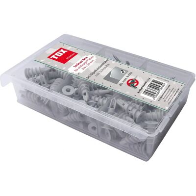 TOX 94901112 Ścienny Kotwica - Wzmocniona Włóknem Szklanym - Łatwa Instalacja - 8kg Pojemność TOX 94901112 Ścienny Kotwica - Wzmocniona Włóknem Szklanym - Łatwa Instalacja - 8kg Pojemność