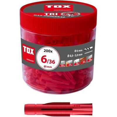 TOX Tassello Universale - 6x36 mm TOX Tassello Universale - 6x36 mm