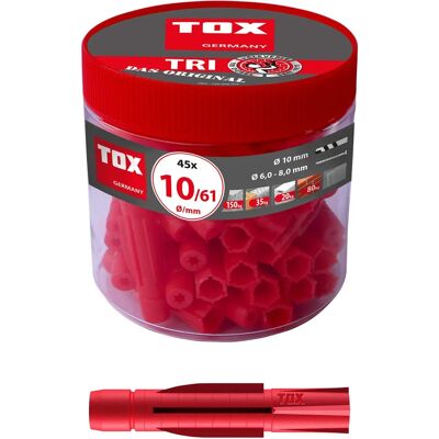 TOX Universaldübel 10x61mm - Hammerbefestigung TOX Universaldübel 10x61mm - Hammerbefestigung