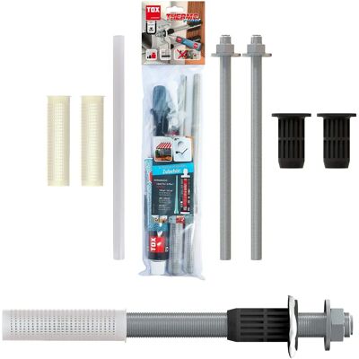 Système de Montage Haute Résistance TOX M12x400 - Espacement Isolant Réglable - Type de Produit - Publicité Système de Montage Haute Résistance TOX M12x400 - Espacement Isolant Réglable - Type de Produit - Publicité