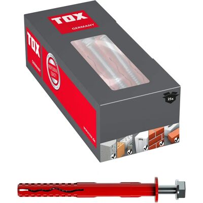 Tox Cheville pour façade - Résistance au feu R90, 10/220 mm - Publicité Tox Cheville pour façade - Résistance au feu R90, 10/220 mm - Publicité