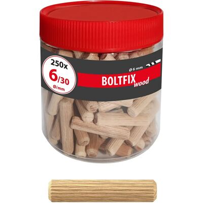 TOX Chevilles en bois 6x30mm - Connexion invisible meubles - Publicité TOX Chevilles en bois 6x30mm - Connexion invisible meubles - Publicité