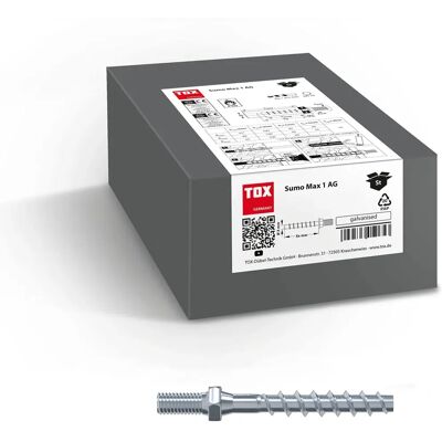 TOX Verzinkter Stahlanker Schraube 6x35mm - Betonbefestigung TOX Verzinkter Stahlanker Schraube 6x35mm - Betonbefestigung