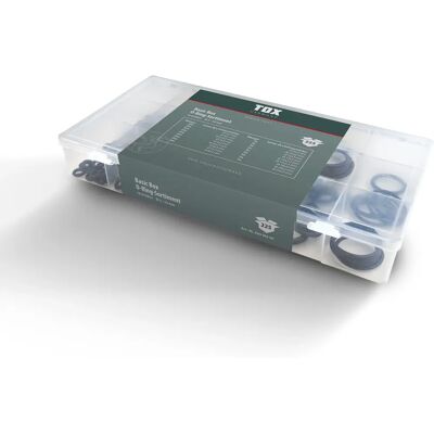 Ensemble d'O-Ring Gamma TOX - 18 tailles, boîte transparente - Publicité Ensemble d'O-Ring Gamma TOX - 18 tailles, boîte transparente - Publicité