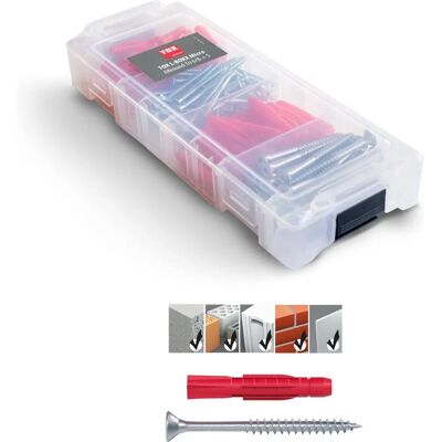 TOX L-BOXX Micro Allround TRI 6/8 - Zestaw kołków i wkrętów TOX L-BOXX Micro Allround TRI 6/8 - Zestaw kołków i wkrętów