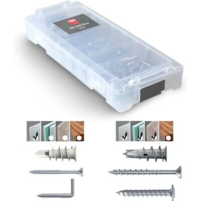 Tox L-Boxx Micro Indoor Sortiment - Dübel, 80 Stück Tox L-Boxx Micro Indoor Sortiment - Dübel, 80 Stück