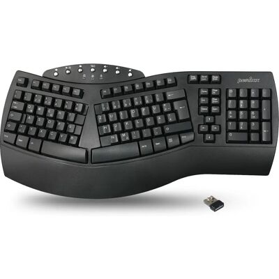 Perixx Periboard 612BDE Tastiera Ergonomica Wireless - Tastiera Perixx Periboard 612BDE Tastiera Ergonomica Wireless - Tastiera