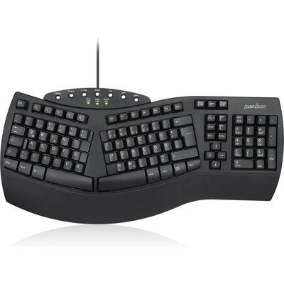 Perixx Periboard-512 - Ergonomisch gesplitst toetsenbord - Zwart Perixx Periboard-512 - Ergonomisch gesplitst toetsenbord - Zwart
