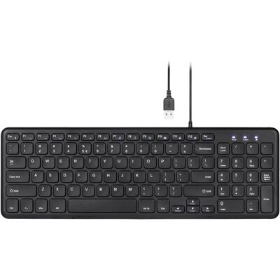 Perixx PERIBOARD-213 - Kabelgebunden, Scherentasten, Schwarze Tastatur Perixx PERIBOARD-213 - Kabelgebunden, Scherentasten, Schwarze Tastatur