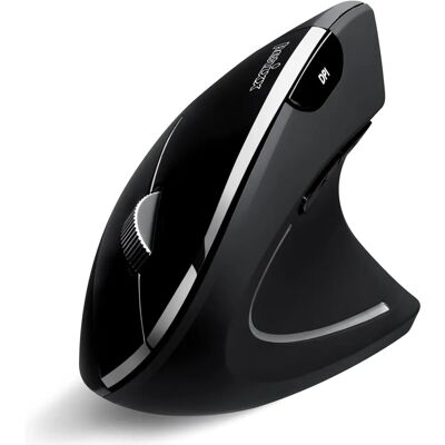 Perixx PERIMICE-813 Multi-Device Maus, ergonomisch, kabellos, Schwarz Perixx PERIMICE-813 Multi-Device Maus, ergonomisch, kabellos, Schwarz