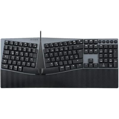 Perixx PERIBOARD-535 DE BL - Ergonomische Mechanische Tastatur - Blaue Klickschalter Perixx PERIBOARD-535 DE BL - Ergonomische Mechanische Tastatur - Blaue Klickschalter