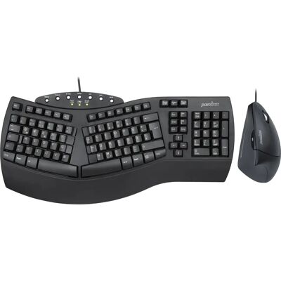 Perixx PERIDUO-512 DE - Keyboard and Mouse Set - Black Perixx PERIDUO-512 DE - Keyboard and Mouse Set - Black