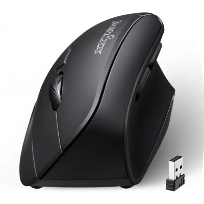Perixx PERIMICE-715II Souris Ergonomique Verticale Sans Fil - 2,4 G - 800/1200/1600 DPI - Publicité Perixx PERIMICE-715II Souris Ergonomique Verticale Sans Fil - 2,4 G - 800/1200/1600 DPI - Publicité