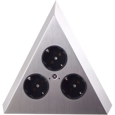 Thebo Modell ST 3007-C Steckdosenleiste - 3 Steckdosen, Pyramide, 3 m Kabel Thebo Modell ST 3007-C Steckdosenleiste - 3 Steckdosen, Pyramide, 3 m Kabel
