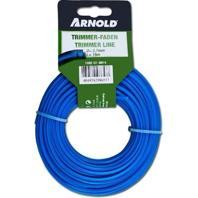 Arnold Nylon Draht - 2,7mm x 15m - Draht aus Nylon Arnold Nylon Draht - 2,7mm x 15m - Draht aus Nylon