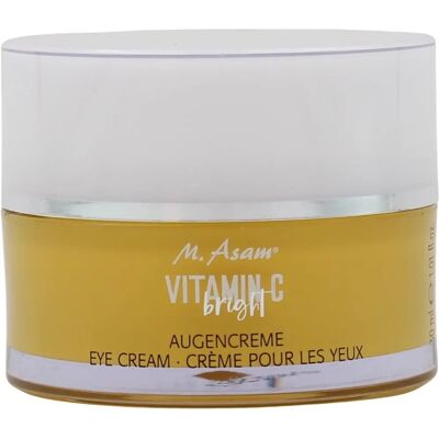 Crème contour des yeux à la vitamine C M. Asam 30ml - Publicité Crème contour des yeux à la vitamine C M. Asam 30ml - Publicité